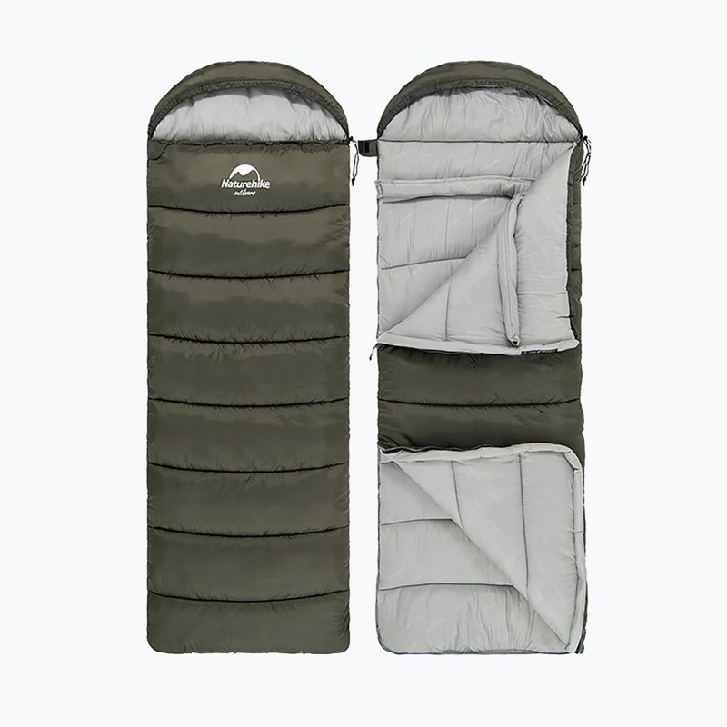 Hálózsák Naturehike U250 army green 3