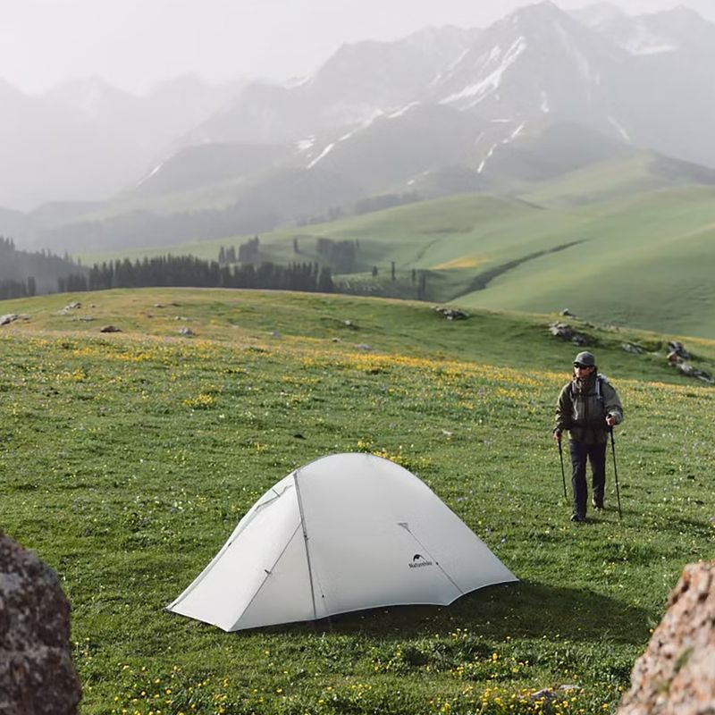 Túrasátor 2-osobowy Naturehike Mongar UL 2 15D moon rock gray 4
