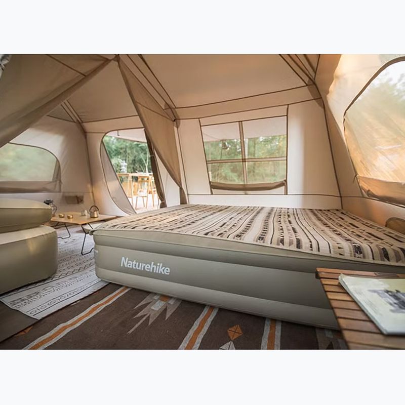 Kempingsátor 4-osobowy Naturehike Village 13 Ridge Ultimate Edition brown/ti black 7