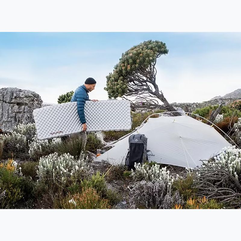 Naturehike Tuye R matrac 6.5 carbon silver 2
