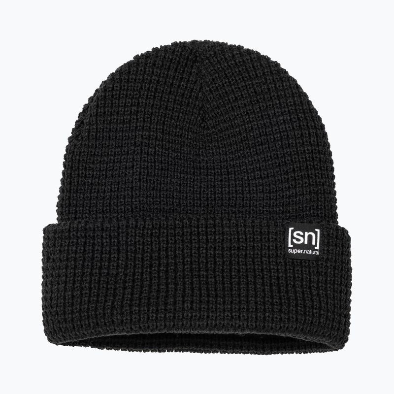 Téli sapka super.natural City Beanie jet black 2