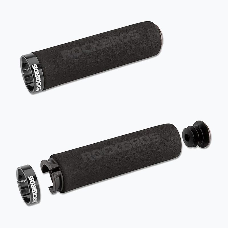 Kormány markolatok Rockbros BT1001 Handlebar Grips black 2