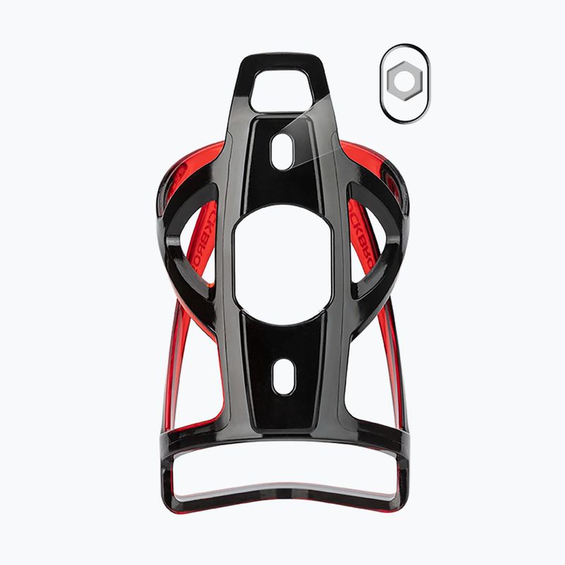 Kulacstartó Rockbros 31210007 Water Bottle Holder black/red 4