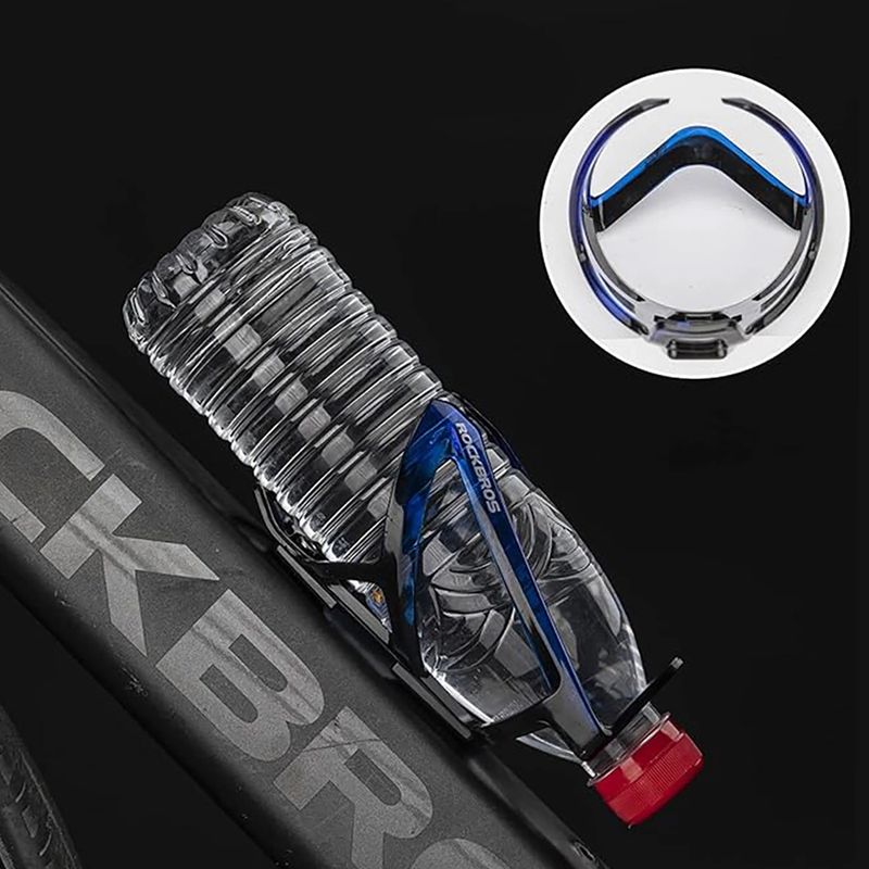Kulacstartó Rockbros 31210007 Water Bottle Holder black/blue 5