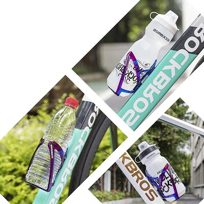 Kulacstartó Rockbros 31210007 Water Bottle Holder blue/purple 5