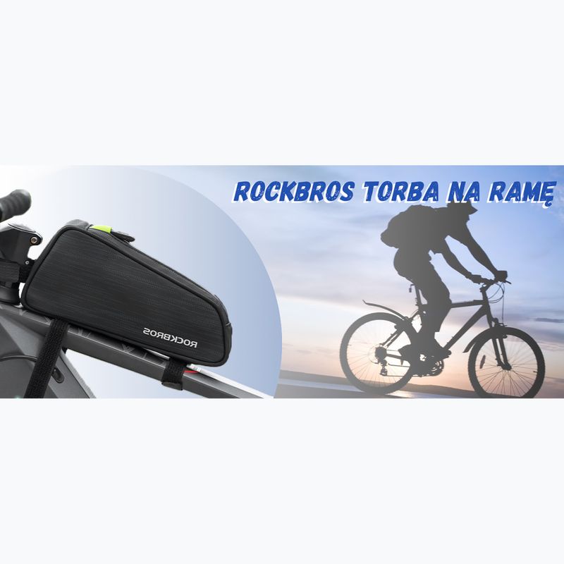 Váztáska Rockbros 301800450001 Bike Tube Bag black 4
