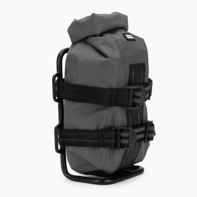 Táska és kerékpár táska villához Rockbros Front Fork Rack+Fork Bag grey/black 2