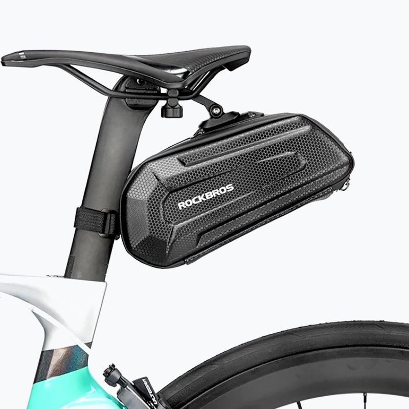 Nyereg alatti kerékpáros táska Rockbros B69 Bike Saddle Bag black 2