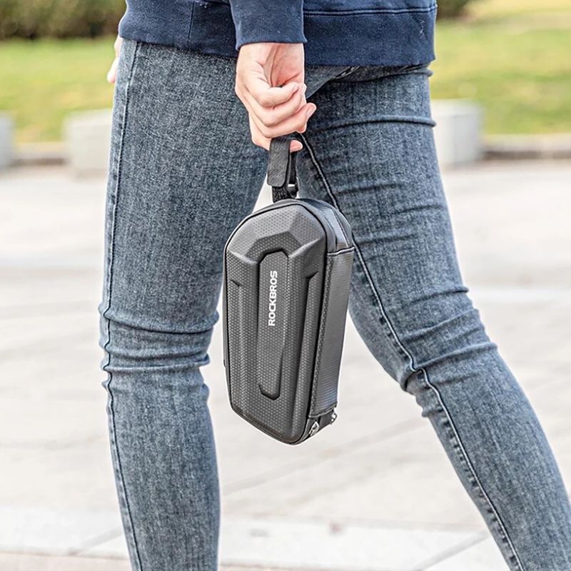 Nyereg alatti kerékpáros táska Rockbros B69 Bike Saddle Bag black 8
