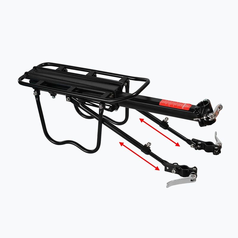 Kerékpáros csomagtartó Rockbros HJ1009 Bike Rear Rack black 3