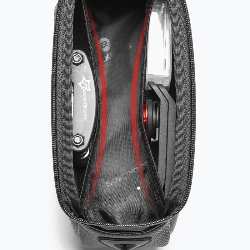 Váztáska Rockbros B68 Bike Tube Bag 1.7L black 4