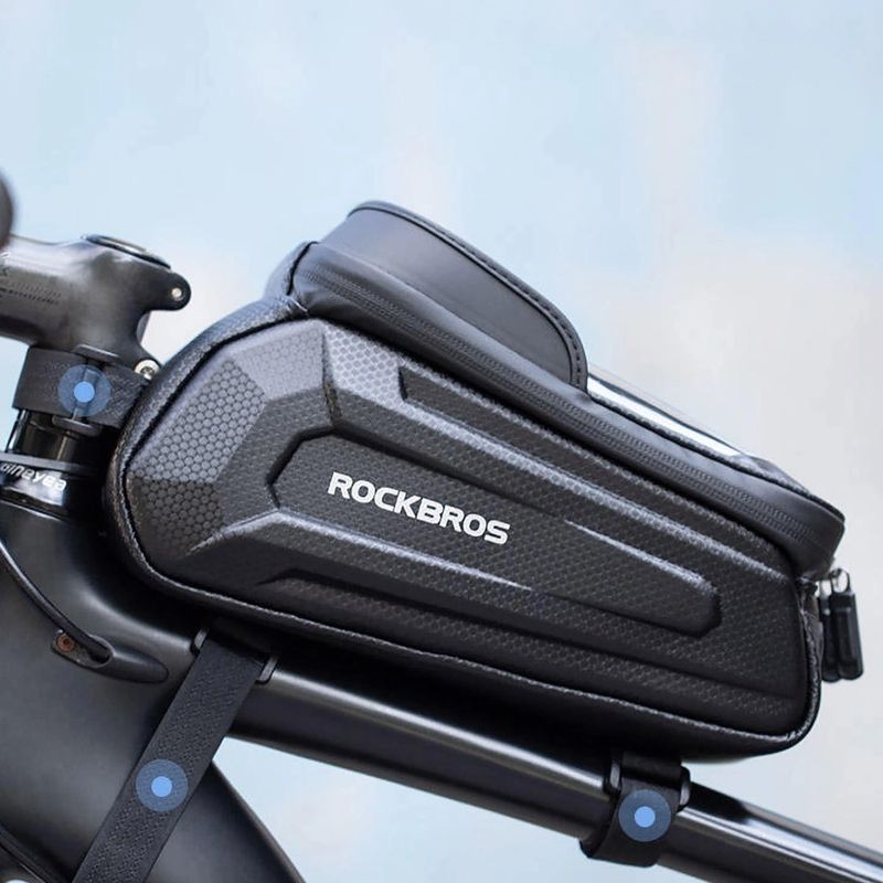 Váztáska Rockbros B68 Bike Tube Bag 1.7L black 6