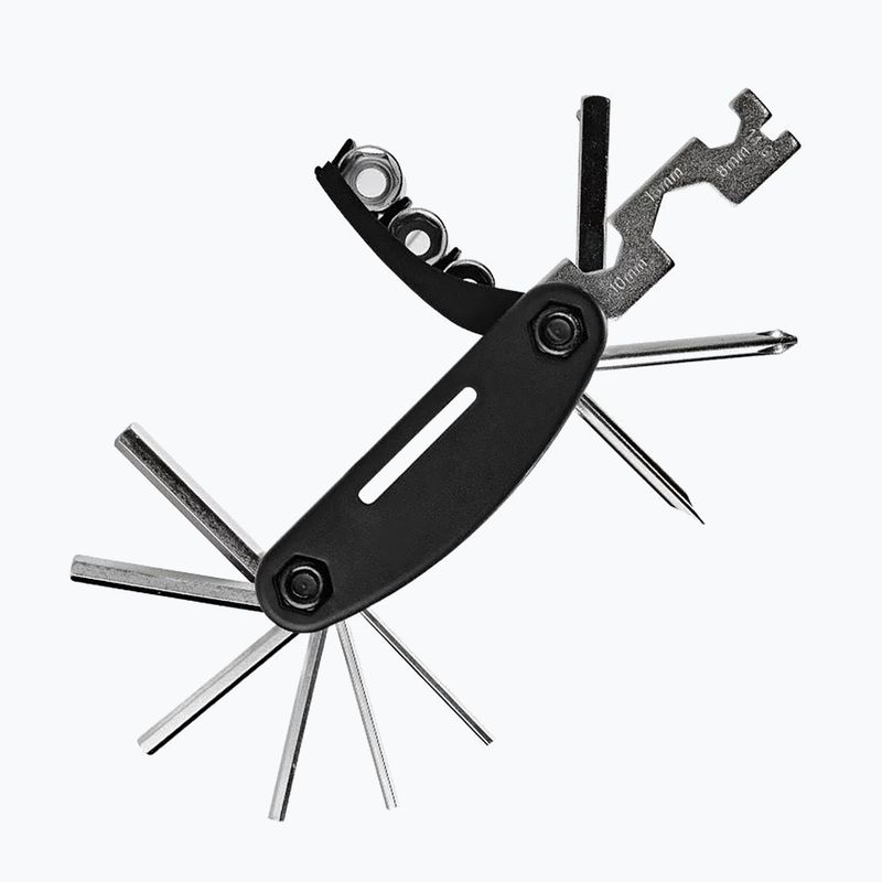 Kerékpárkulcs Rockbros GJ1601 Repair Tool 16in1 black/silver