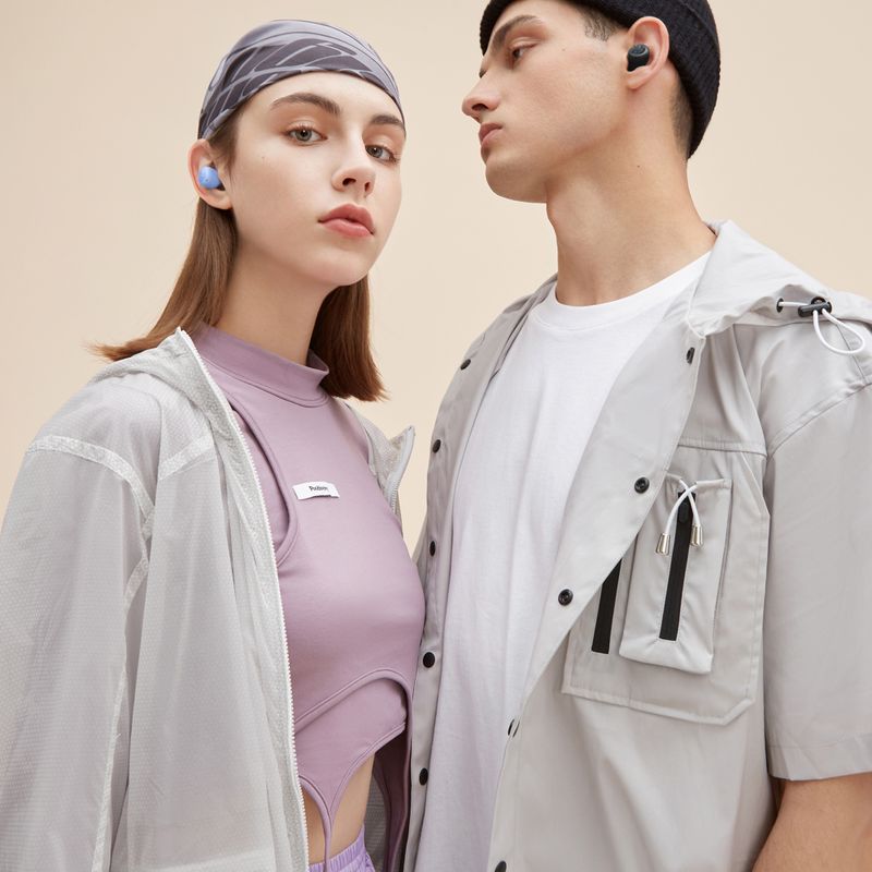 Realme TWS Buds Q2 vezeték nélküli fejhallgató + töltőtáska fekete 212024 9