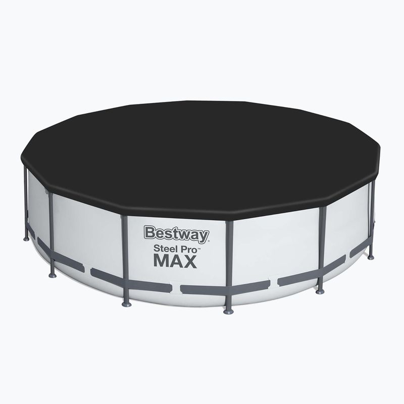 Fémvázas medence Bestway Steel Pro Max Pool Set 5612Z 488 x 122 cm szürke 3