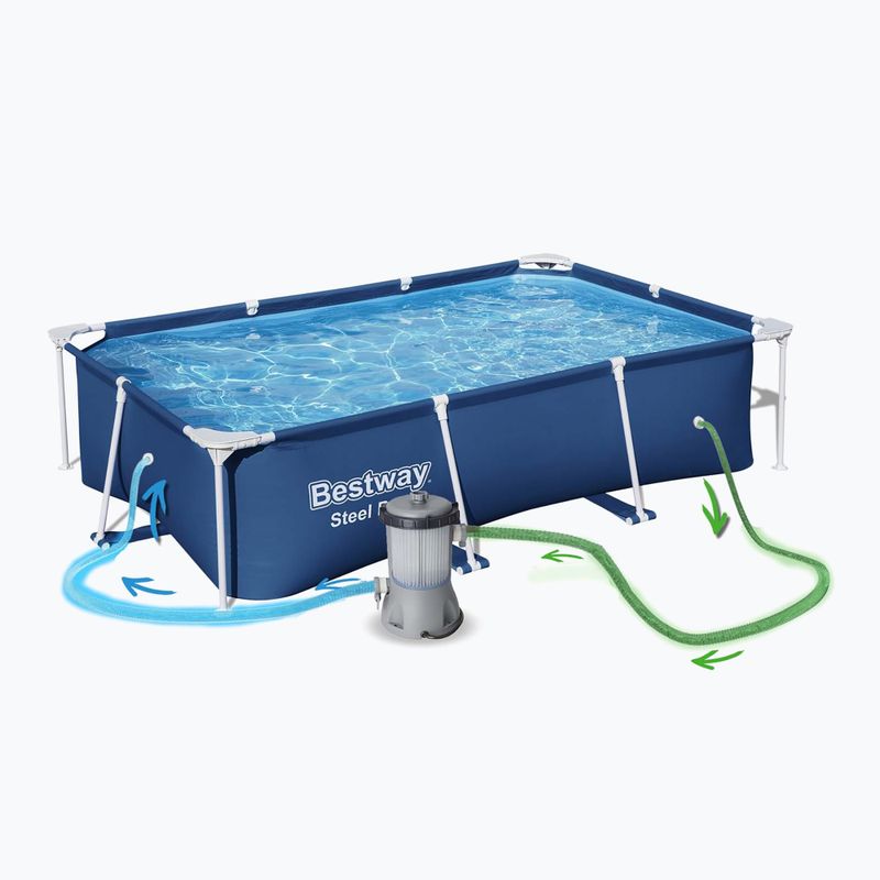Fémvázas medence Bestway Steel Pro Pool 259 cm kék 4