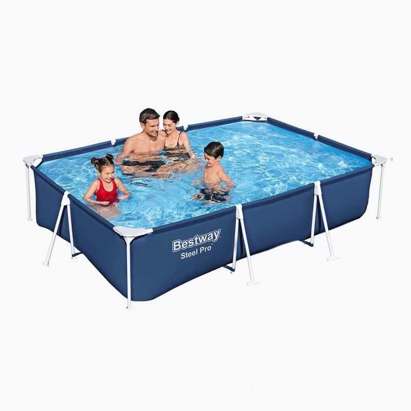 Fémvázas medence Bestway Steel Pro Pool 300 cm kék 2