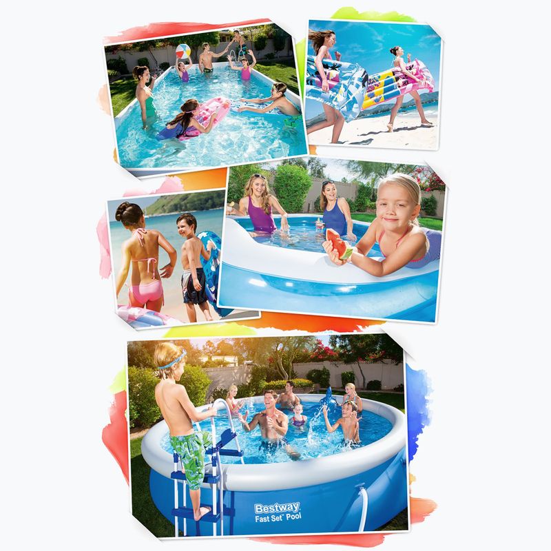 Fémvázas medence Bestway Steel Pro Pool 300 cm kék 9