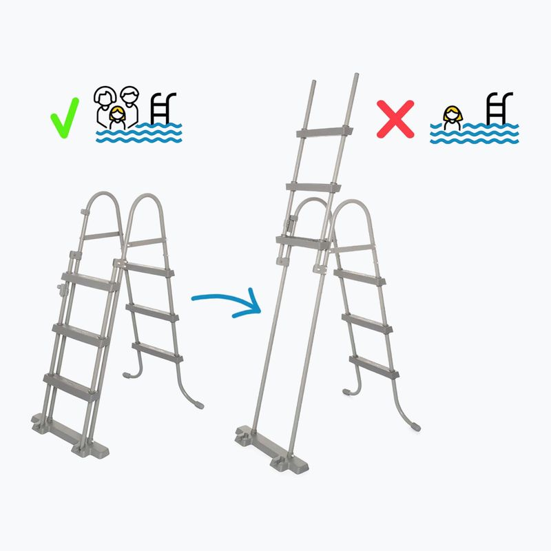 Fémvázas medence Bestway Steel Pro Max Pool Set 396 x 107 cm bézs 9