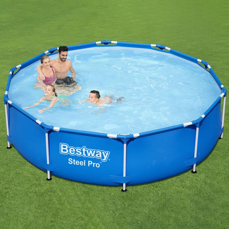 Bestway Steel Pro kerek medence kék 56679 3