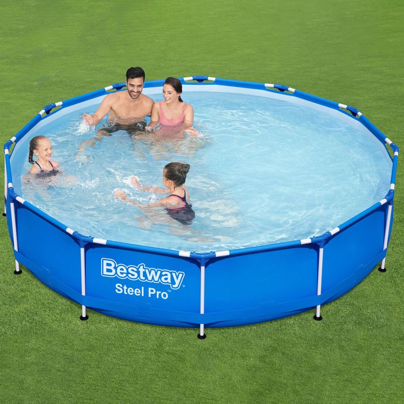 Bestway Steel Pro úszómedence kék 56681 3