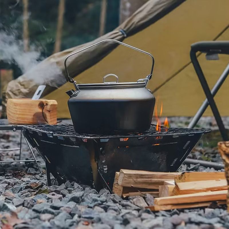 Utazó vízforraló Fire-Maple Frost Aluminium fekete 2