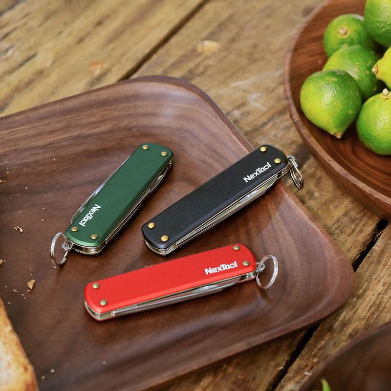 Multiszerszám Nextool Mini Pocket Knife red 4