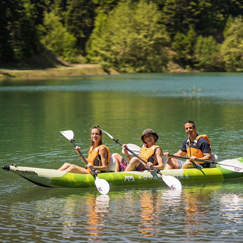 AquaMarina Recreational Kayak 3 személyes felfújható kajak 15'7  Betta-475 zöld 8