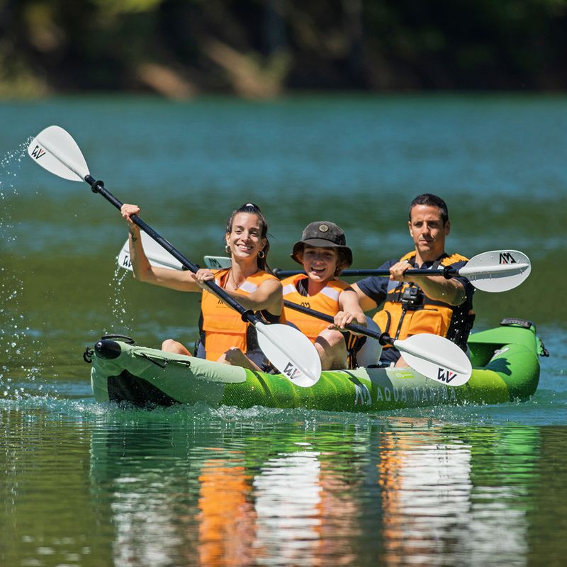 AquaMarina Recreational Kayak 3 személyes felfújható kajak 15'7  Betta-475 zöld 15