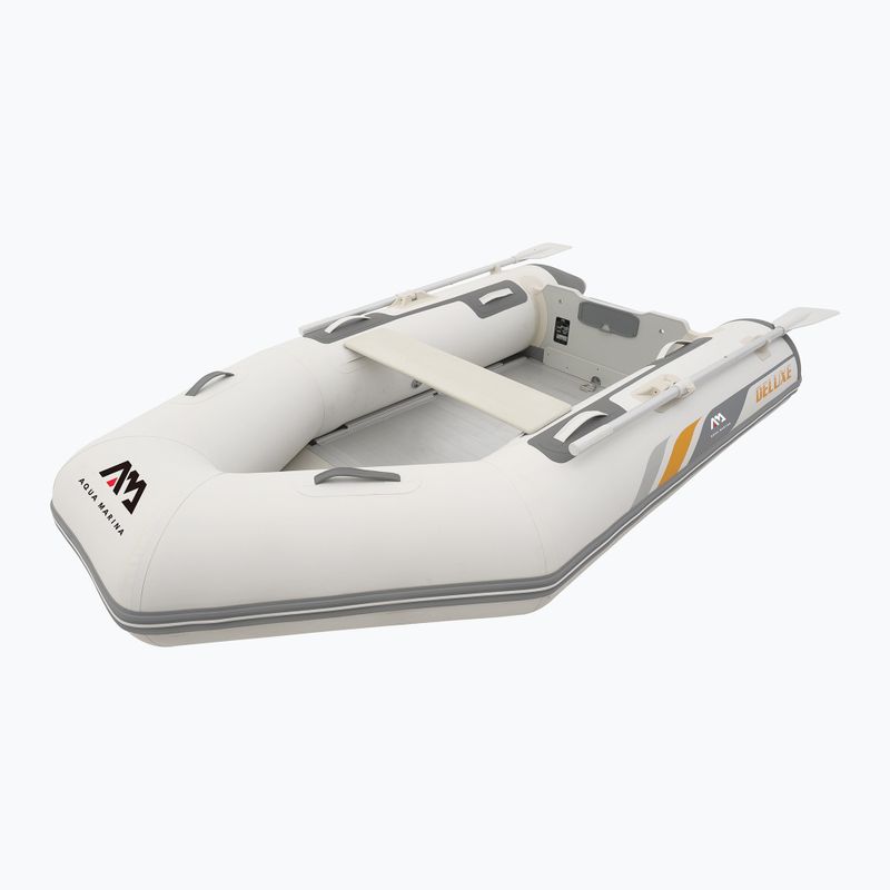 Ötszemélyes gumicsónak Aqua Marina Deluxe Aluminum Deck grey 5