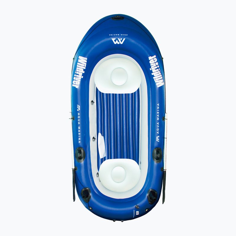 3 személyes csónak motorral Aqua Marina Wildriver blue