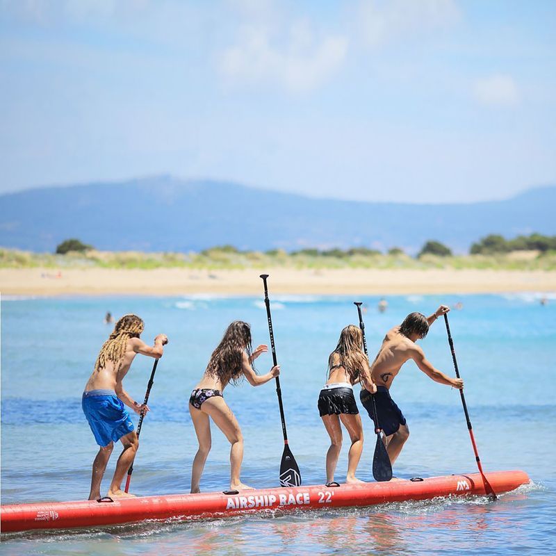 SUP Aqua Marina Airship Race - Team iSUP, 6,7m/20cm piros BT-20AS 13