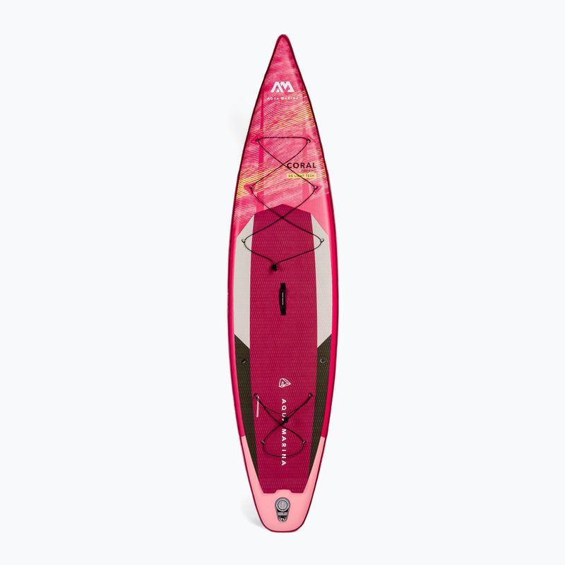 SUP Aqua Marina Coral Touring - Touring iSUP, 3.5m/15cm rózsaszín BT-22CTP 3