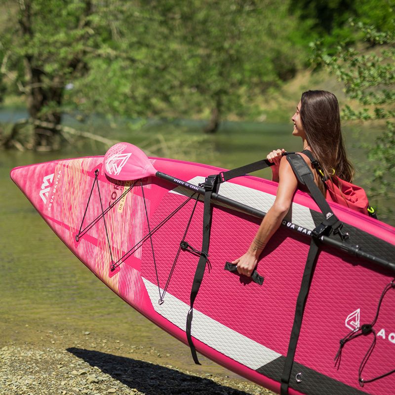 SUP Aqua Marina Coral Touring - Touring iSUP, 3.5m/15cm rózsaszín BT-22CTP 12