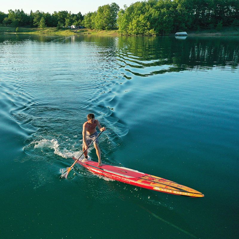 SUP Aqua Marina Race Elite - Versenyző iSUP, 4.27m/15cm piros BT-22RE 22