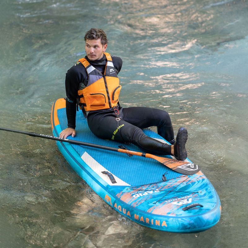 SUP Aqua Marina Rapid - Fehér víz iSUP, 2.89m/15cm kék BT-22RP 15