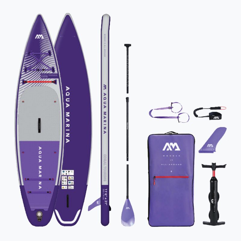 Aqua Marina Coral 11'6" lila SUP deszka BT-23CTPN