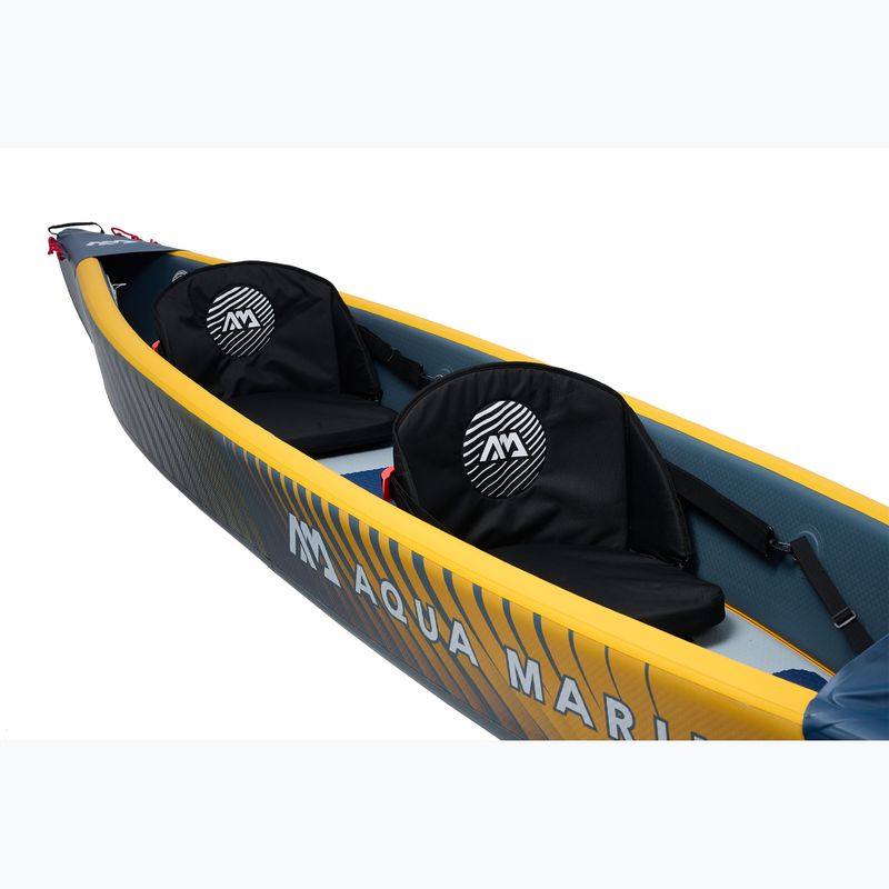 1 személyes magas nyomású felfújható kajak Aqua Marina Tomahawk AIR-K 375 8