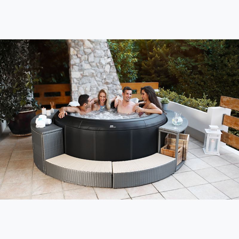 Jacuzzi 4 személyes MSpa Premium Camaro fekete 16