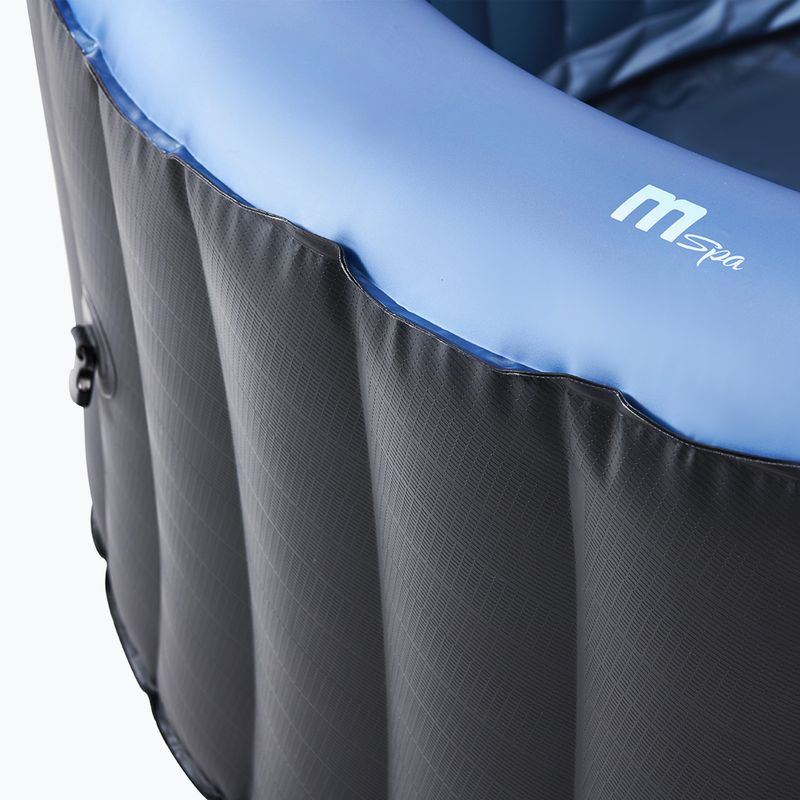 Medence hidromasszázsal 8 személyes MSpa Comfort Bergen szürke antracit szürke 4
