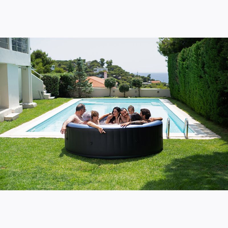 Jacuzzi 8 személyes MSpa Comfort Bergen szürke antracit szürke 14
