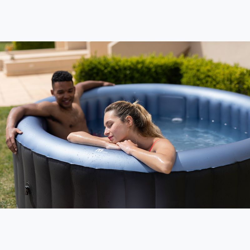 Jacuzzi 8 személyes MSpa Comfort Bergen szürke antracit szürke 17