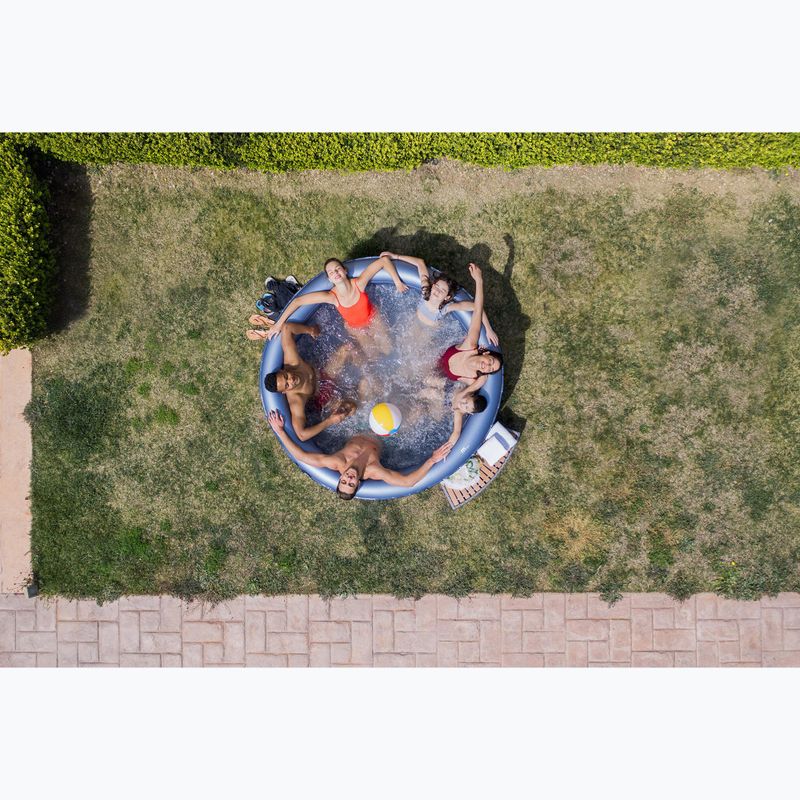 Medence hidromasszázsal 8 személyes MSpa Comfort Bergen szürke antracit szürke 18