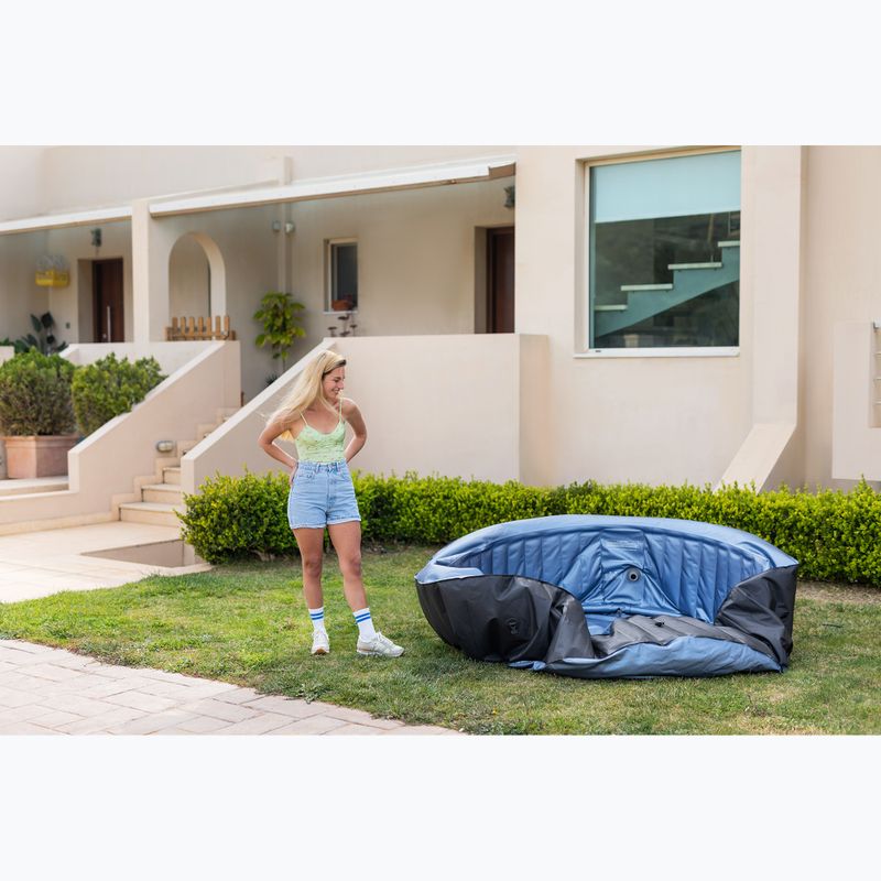 Medence hidromasszázsal 8 személyes MSpa Comfort Bergen szürke antracit szürke 20