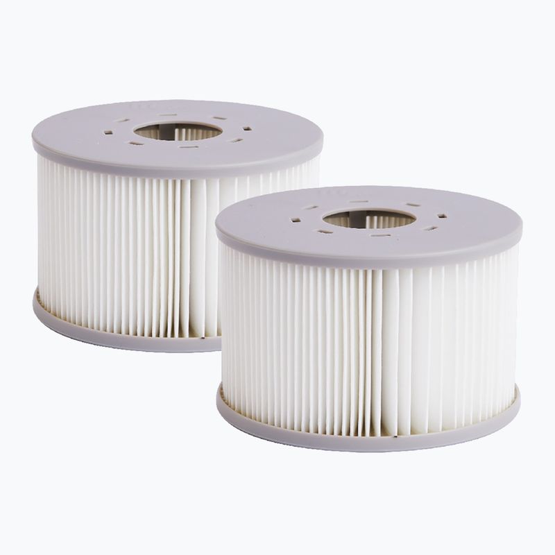 Medence hidromasszázsal 6 személyes MSpa Comfort Starry Starry szürke antracit 13