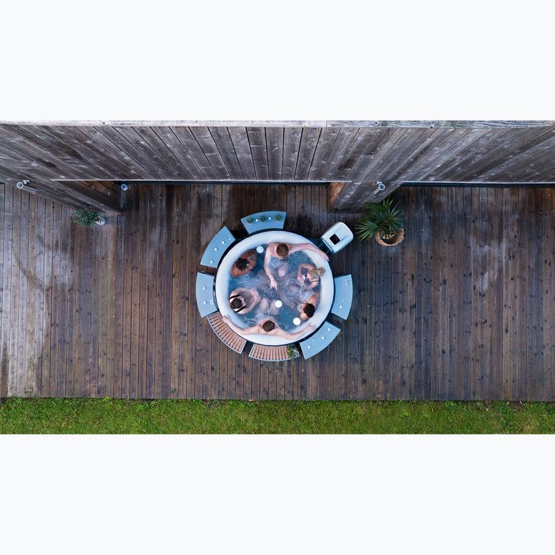 Medence hidromasszázsal MSpa Muse Jet Jet Indigo boróka 6 személyes 21