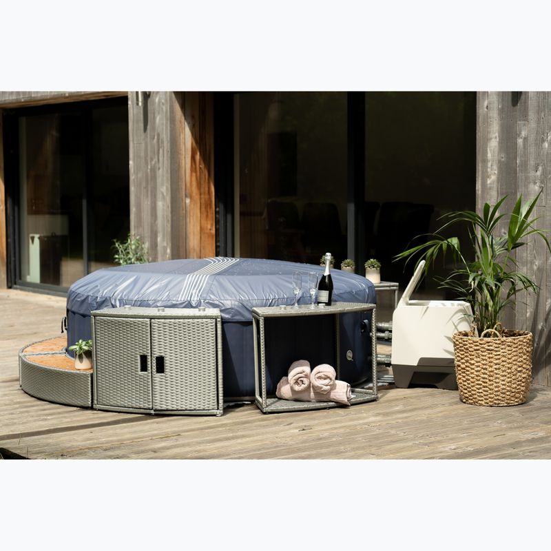 Medence hidromasszázsal MSpa Muse Jet Jet Indigo boróka 6 személyes 23