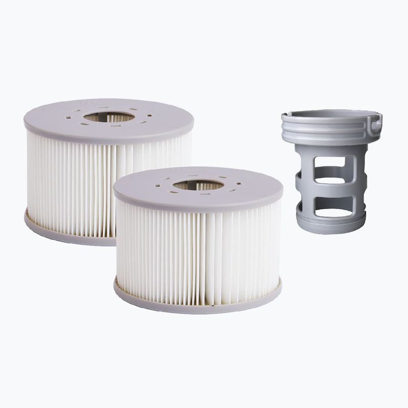 Medence hidromasszázsal 6 személyes MSpa Premium Super Camaro fekete 9