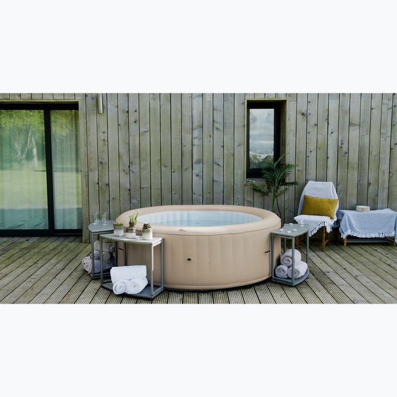 Medence hidromasszázsal 8 fős MSpa Urban Bristol Max mokka 26