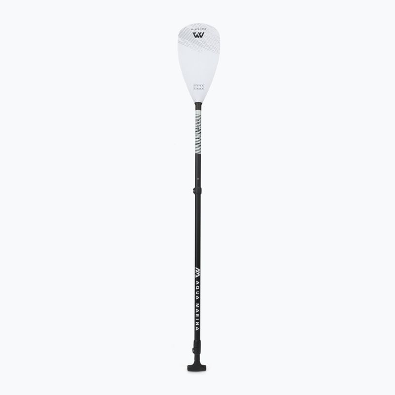 Aqua Marina SUP Paddle SOLID állítható üvegszálas fekete / fehér B0303013 2